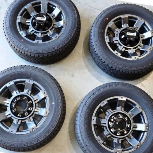 F250 Wheels Super Duty 20″ GRAY Rims OEM with LT275/65R20 Tires New Takeoff OE